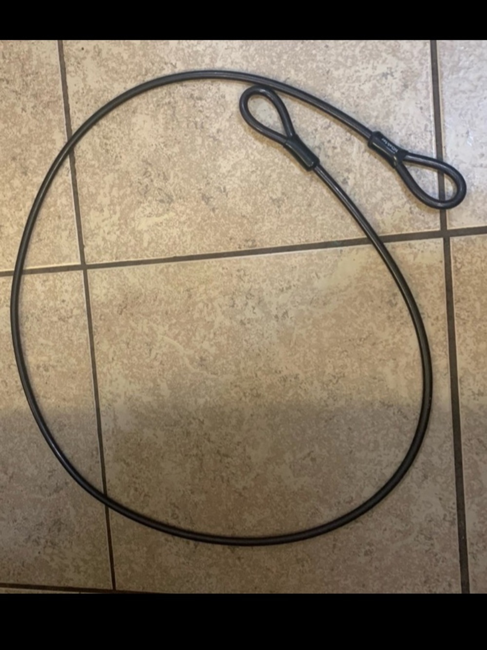 NDakter heavy-duty bicycle cable lock Security. Constructed of Braided Steel.
